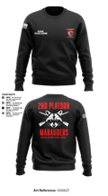 Charger Co. / 2-112th Infantry Battalion 37738588 Crew Neck Sweatshirt - 36