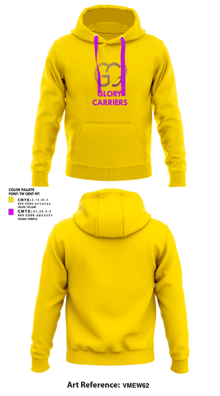 Hoodie, Glory Carriers, Track & Field, Teamtime, Team time, sublimation, custom sports apparel, team uniforms, spirit wear, spiritwear, sports uniforms, custom shirts, team store, custom team store, fundraiser sports, apparel fundraiser