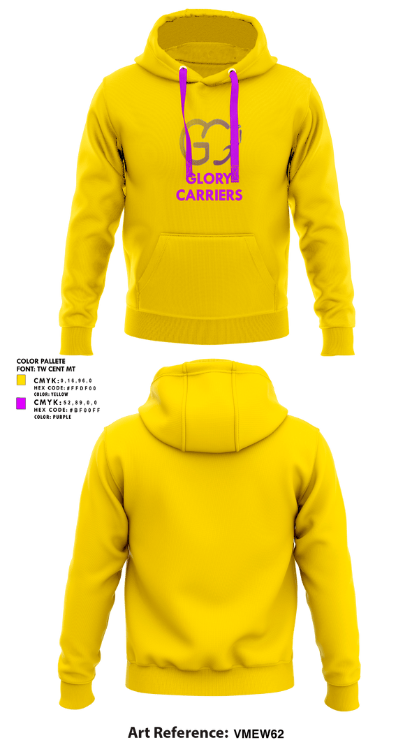 Hoodie, Glory Carriers, Track & Field, Teamtime, Team time, sublimation, custom sports apparel, team uniforms, spirit wear, spiritwear, sports uniforms, custom shirts, team store, custom team store, fundraiser sports, apparel fundraiser