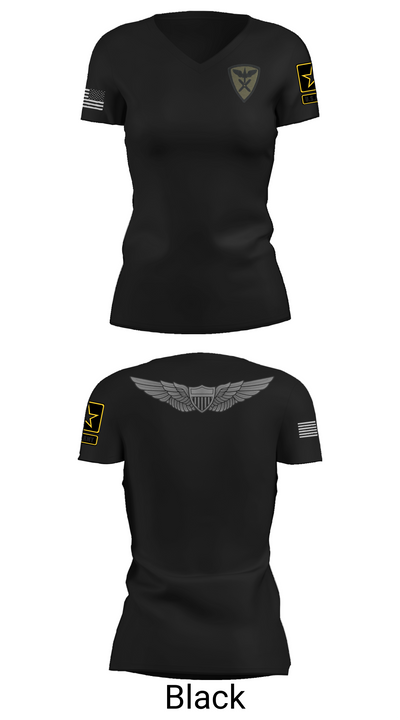 Aviators 74507029 Women's Short Sleeve V-neck Shirt - 28