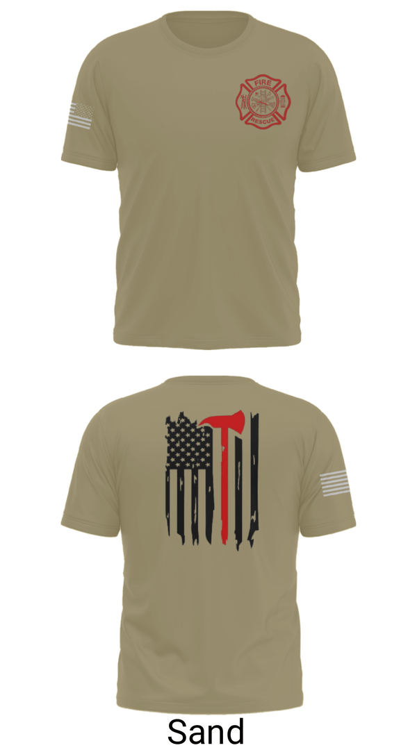 Short Sleeve Performance Shirt, Okay Fire & Rescue, Fire Department, Teamtime, Team time, sublimation, custom sports apparel, team uniforms, spirit wear, spiritwear, sports uniforms, custom shirts, team store, custom team store, fundraiser sports, apparel fundraiser