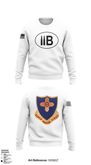 Crew Neck Sweatshirt, 410th regiment, Army, Teamtime, Team time, sublimation, custom sports apparel, team uniforms, spirit wear, spiritwear, sports uniforms, custom shirts, team store, custom team store, fundraiser sports, apparel fundraiser