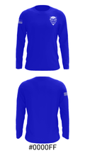 Quincy Senior High School Track 86814708 Long Sleeve Performance Shirt - 18