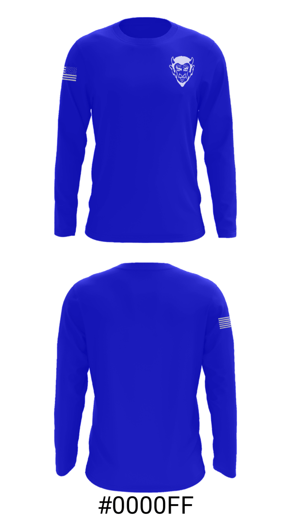 Long Sleeve Performance Shirt, Quincy Senior High School Track, Track & Field, Teamtime, Team time, sublimation, custom sports apparel, team uniforms, spirit wear, spiritwear, sports uniforms, custom shirts, team store, custom team store, fundraiser sports, apparel fundraiser