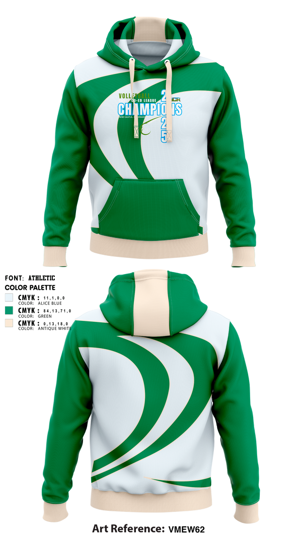Hoodie, New Castle Recreation, Men's Volleyball, Teamtime, Team time, sublimation, custom sports apparel, team uniforms, spirit wear, spiritwear, sports uniforms, custom shirts, team store, custom team store, fundraiser sports, apparel fundraiser