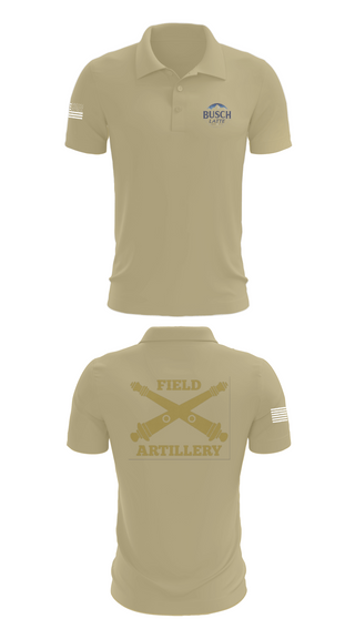 Short Sleeve Performance Polo, Busch Latte, Army, Teamtime, Team time, sublimation, custom sports apparel, team uniforms, spirit wear, spiritwear, sports uniforms, custom shirts, team store, custom team store, fundraiser sports, apparel fundraiser