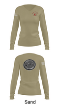 Firearms and Tactics training 60142734 Women's Long Sleeve V-neck Shirt - 92