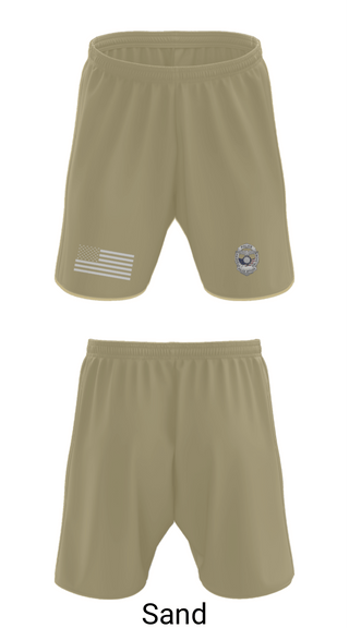 Athletic Shorts With Pockets, Haskell Police Department, Police, Teamtime, Team time, sublimation, custom sports apparel, team uniforms, spirit wear, spiritwear, sports uniforms, custom shirts, team store, custom team store, fundraiser sports, apparel fundraiser