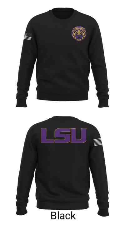 Louisiana State University 82713669 Crew Neck Sweatshirt - 9