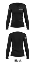 Police Explorer 83443947 Women's Long Sleeve V-neck Shirt - 35