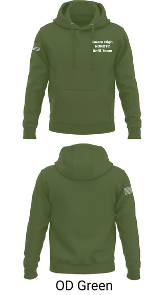 Hoodie, Guam High NJROTC Drill Team, , Teamtime, Team time, sublimation, custom sports apparel, team uniforms, spirit wear, spiritwear, sports uniforms, custom shirts, team store, custom team store, fundraiser sports, apparel fundraiser