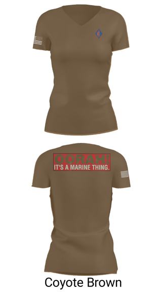 Women's Short Sleeve Vneck Shirt, 1st Marine Regiment, Marines, Teamtime, Team time, sublimation, custom sports apparel, team uniforms, spirit wear, spiritwear, sports uniforms, custom shirts, team store, custom team store, fundraiser sports, apparel fundraiser