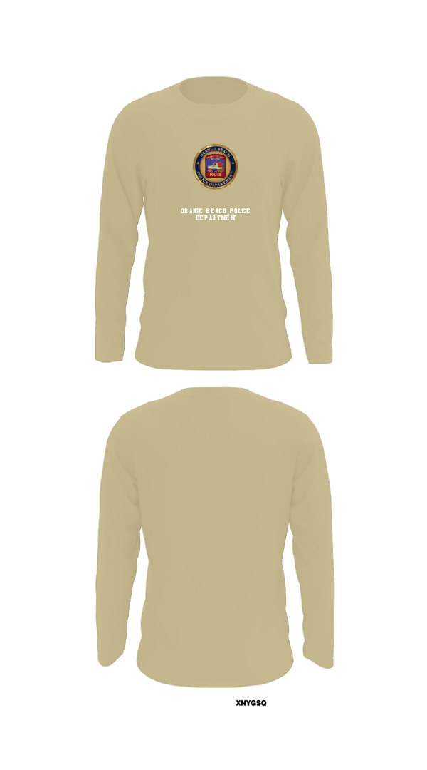 Long Sleeve Performance Shirt, Orange Beach Police Department, Police, Teamtime, Team time, sublimation, custom sports apparel, team uniforms, spirit wear, spiritwear, sports uniforms, custom shirts, team store, custom team store, fundraiser sports, apparel fundraiser