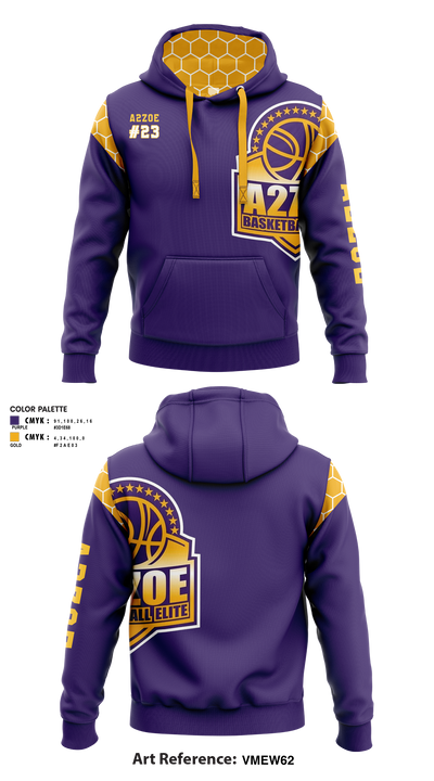 A2Zoe Basketball 60919900 Hoodie - 2