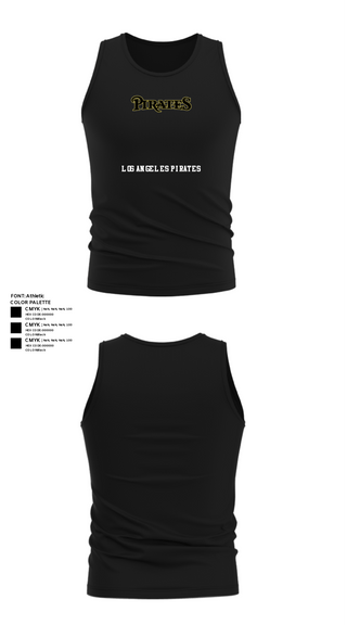 Tank Top, Los Angeles Pirates, Softball, Teamtime, Team time, sublimation, custom sports apparel, team uniforms, spirit wear, spiritwear, sports uniforms, custom shirts, team store, custom team store, fundraiser sports, apparel fundraiser
