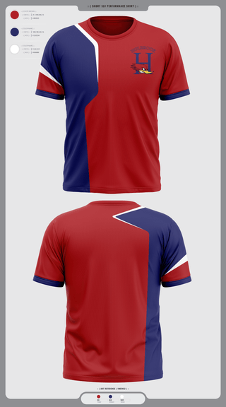 Short Sleeve Performance Shirt, Holbrook High School Wrestling, Wrestling, Teamtime, Team time, sublimation, custom sports apparel, team uniforms, spirit wear, spiritwear, sports uniforms, custom shirts, team store, custom team store, fundraiser sports, apparel fundraiser