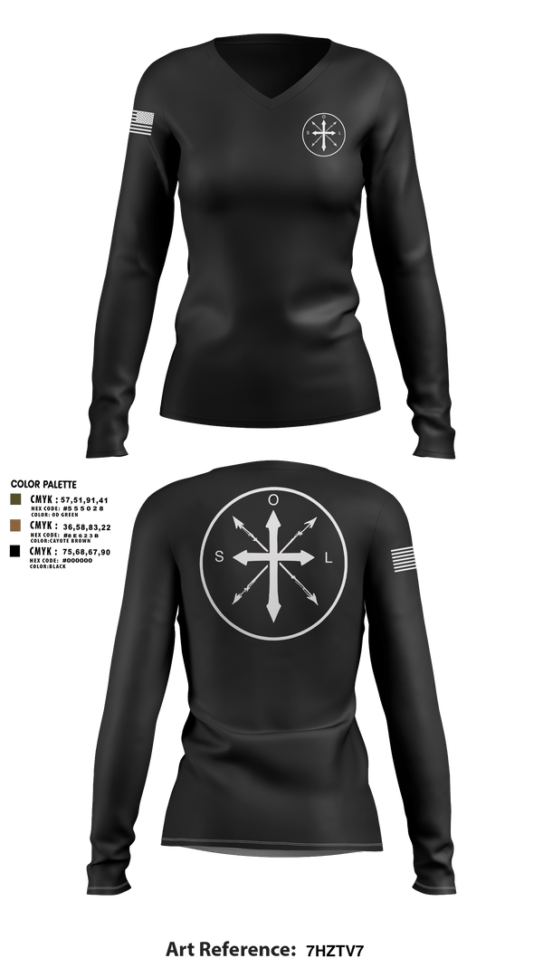 Womens Long Sleeve Vneck Shirt, Sons Of Liberty, , Teamtime, Team time, sublimation, custom sports apparel, team uniforms, spirit wear, spiritwear, sports uniforms, custom shirts, team store, custom team store, fundraiser sports, apparel fundraiser