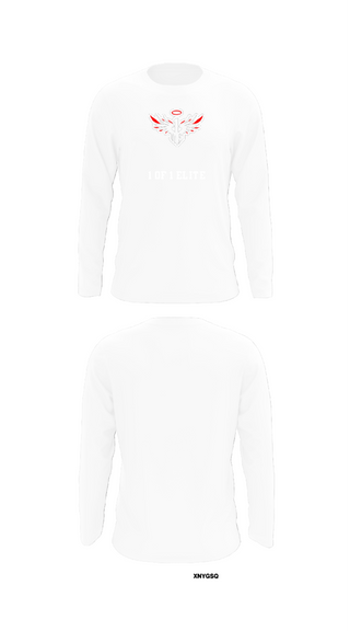 Long Sleeve Performance Shirt, 1 of 1 elite, Men's Basketball, Teamtime, Team time, sublimation, custom sports apparel, team uniforms, spirit wear, spiritwear, sports uniforms, custom shirts, team store, custom team store, fundraiser sports, apparel fundraiser