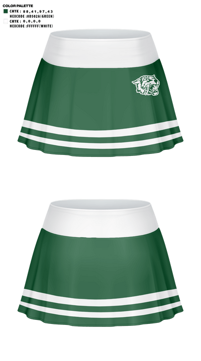 Wayland Union High School Cheer 31042375 Skort - 41