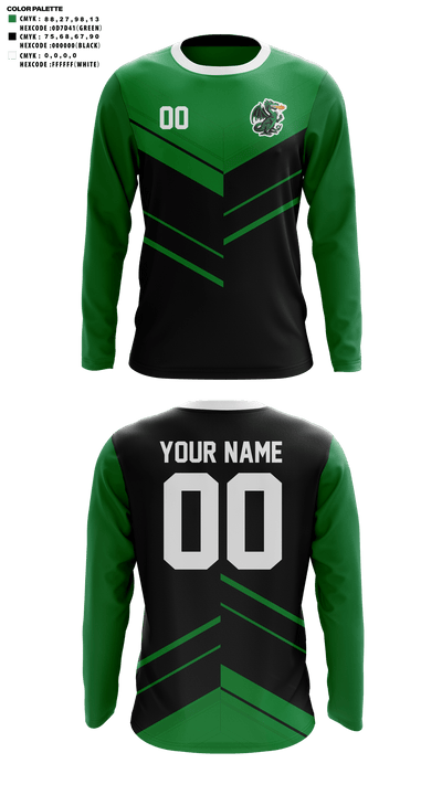 William Monroe High School Soccer 89548722 Long Sleeve Performance Shirt - 41