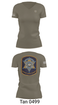 Criminal Investigation 3938601 Women's Short Sleeve V-neck Shirt - 65