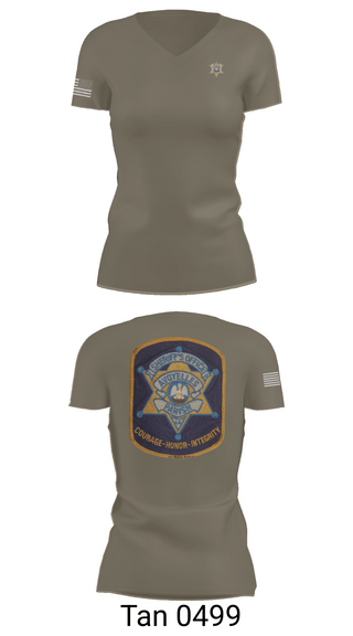Womens Short Sleeve Vneck Shirt, Criminal Investigation, , Teamtime, Team time, sublimation, custom sports apparel, team uniforms, spirit wear, spiritwear, sports uniforms, custom shirts, team store, custom team store, fundraiser sports, apparel fundraiser