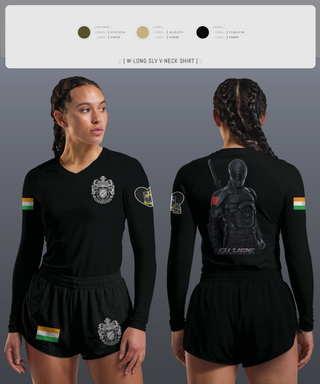 Womens Long Sleeve Vneck Shirt 1, Renegades Company, , Teamtime, Team time, sublimation, custom sports apparel, team uniforms, spirit wear, spiritwear, sports uniforms, custom shirts, team store, custom team store, fundraiser sports, apparel fundraiser