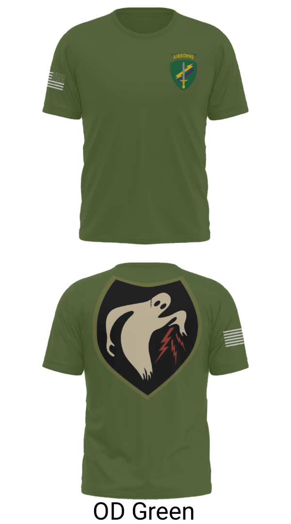Old School Cotton Feel Shirt, 325th Tactical PSYOP Co. (A), Army, Teamtime, Team time, sublimation, custom sports apparel, team uniforms, spirit wear, spiritwear, sports uniforms, custom shirts, team store, custom team store, fundraiser sports, apparel fundraiser