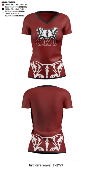 Womens Short Sleeve Vneck Shirt, Oklahoma Union Senior High School Cheer, Cheer, Teamtime, Team time, sublimation, custom sports apparel, team uniforms, spirit wear, spiritwear, sports uniforms, custom shirts, team store, custom team store, fundraiser sports, apparel fundraiser