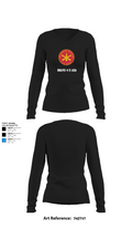 Bravo 4-5 ADA 95888654 Women's Long Sleeve V-neck Shirt - 22
