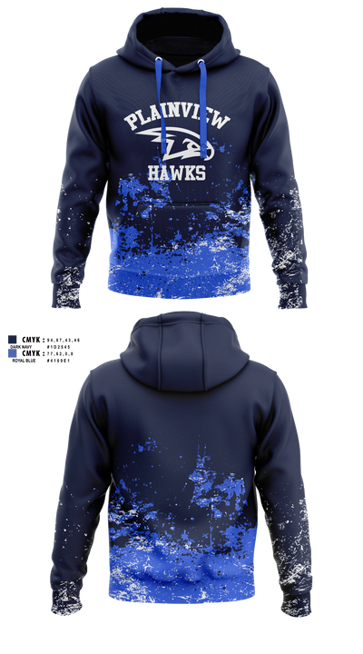 Plainview Hawks 8354559 Hoodie - 14