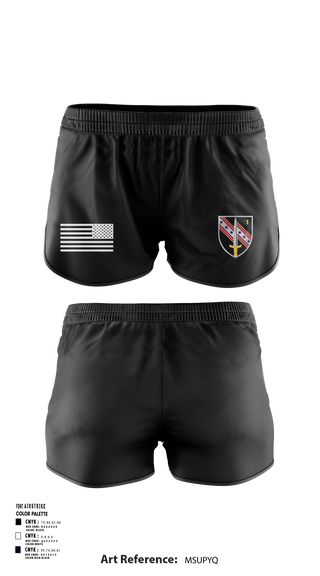 Ranger Panties, B Co 1-54 SFAB MAT 6122, Army, Teamtime, Team time, sublimation, custom sports apparel, team uniforms, spirit wear, spiritwear, sports uniforms, custom shirts, team store, custom team store, fundraiser sports, apparel fundraiser