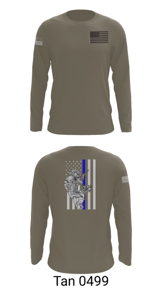 Long Sleeve Performance Shirt, 904th MP Det Military Working Dog, Army, Teamtime, Team time, sublimation, custom sports apparel, team uniforms, spirit wear, spiritwear, sports uniforms, custom shirts, team store, custom team store, fundraiser sports, apparel fundraiser