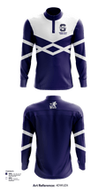 Shawnee Middle School Cheer 74518757 Quarter Zip Jacket - 124