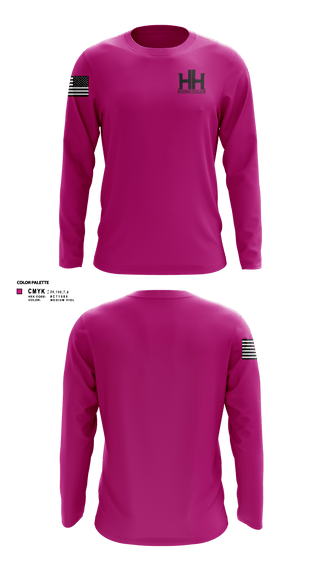 Long Sleeve Performance Shirt, Huitron hauling llc, , Teamtime, Team time, sublimation, custom sports apparel, team uniforms, spirit wear, spiritwear, sports uniforms, custom shirts, team store, custom team store, fundraiser sports, apparel fundraiser