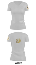 T. BLACK SECURITY SERVICES 55928039 Women's Short Sleeve V-neck Shirt - 19