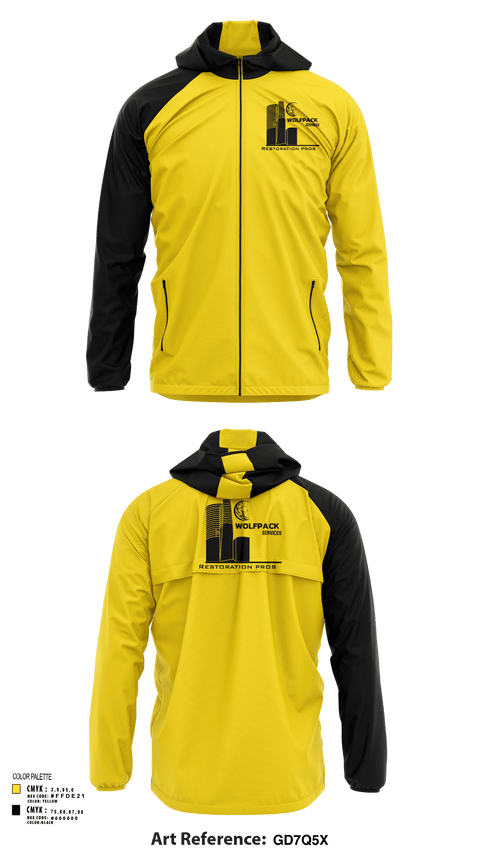Windbreaker, Wolfpack Restoration service, , Teamtime, Team time, sublimation, custom sports apparel, team uniforms, spirit wear, spiritwear, sports uniforms, custom shirts, team store, custom team store, fundraiser sports, apparel fundraiser