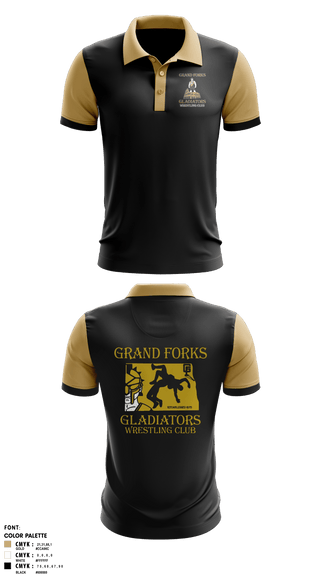 Short Sleeve Performance Polo, Gladiators Wrestling Club, Wrestling, Teamtime, Team time, sublimation, custom sports apparel, team uniforms, spirit wear, spiritwear, sports uniforms, custom shirts, team store, custom team store, fundraiser sports, apparel fundraiser