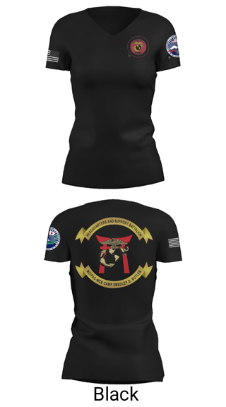 Women's Short Sleeve Vneck Shirt, MCIPAC, Marines, Teamtime, Team time, sublimation, custom sports apparel, team uniforms, spirit wear, spiritwear, sports uniforms, custom shirts, team store, custom team store, fundraiser sports, apparel fundraiser