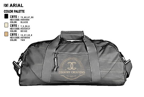 Duffle Bag, Country Creations by Bob, , Teamtime, Team time, sublimation, custom sports apparel, team uniforms, spirit wear, spiritwear, sports uniforms, custom shirts, team store, custom team store, fundraiser sports, apparel fundraiser