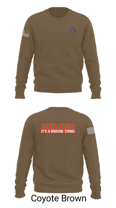 1st Marine Regiment 32808075 Crew Neck Sweatshirt - 14