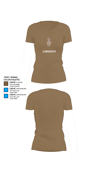 Longknife 89449202 Women's Short Sleeve V-neck Shirt - 4