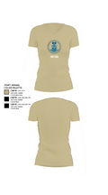 718 CES 21682308 Women's Short Sleeve V-neck Shirt - 84