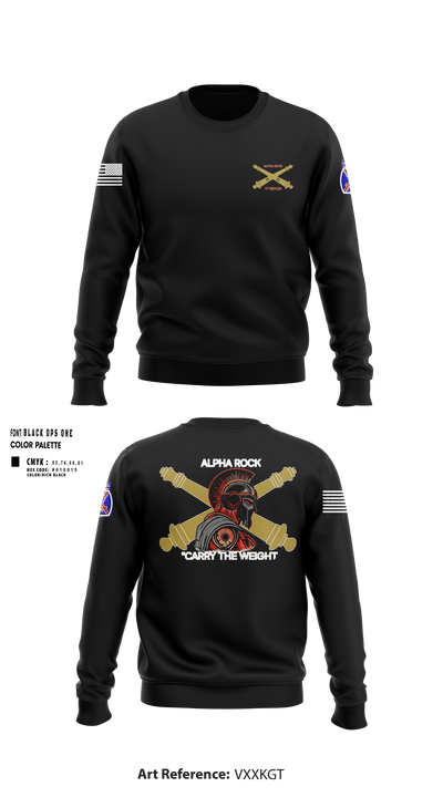 ALPHA ROCK 20137343 Crew Neck Sweatshirt - 201