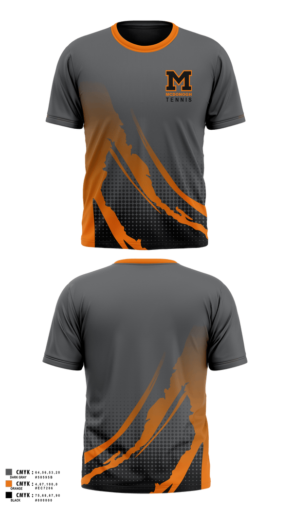 Short Sleeve Performance Shirt, Girls Tennis McDonogh School, Tennis, Teamtime, Team time, sublimation, custom sports apparel, team uniforms, spirit wear, spiritwear, sports uniforms, custom shirts, team store, custom team store, fundraiser sports, apparel fundraiser