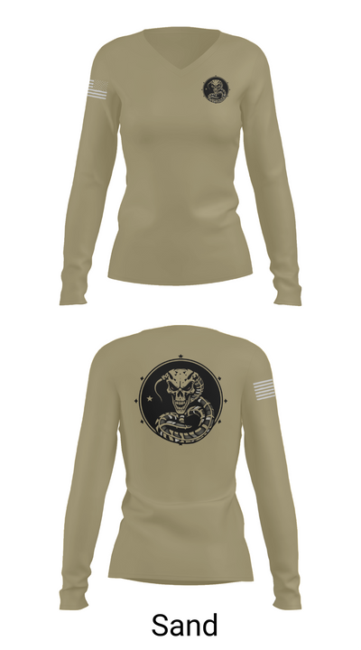 Viper PLT 18249091 Women's Long Sleeve V-neck Shirt - 97