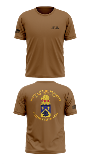 Old School Cotton Feel Shirt, HHT 102 CAV, , Teamtime, Team time, sublimation, custom sports apparel, team uniforms, spirit wear, spiritwear, sports uniforms, custom shirts, team store, custom team store, fundraiser sports, apparel fundraiser