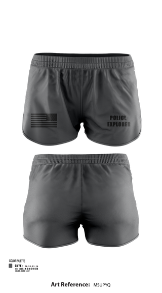 Ranger Panties, Police Explorer, Police, Teamtime, Team time, sublimation, custom sports apparel, team uniforms, spirit wear, spiritwear, sports uniforms, custom shirts, team store, custom team store, fundraiser sports, apparel fundraiser