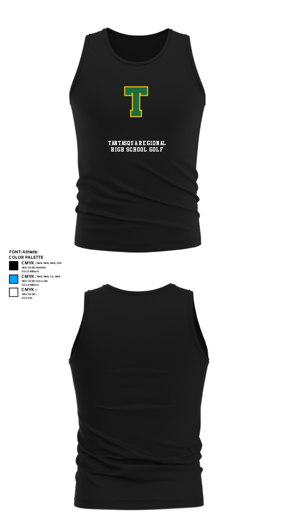 Tank Top, Tantasqua Regional High School Golf, Golf, Teamtime, Team time, sublimation, custom sports apparel, team uniforms, spirit wear, spiritwear, sports uniforms, custom shirts, team store, custom team store, fundraiser sports, apparel fundraiser