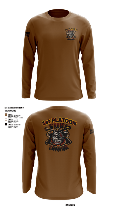 Fuel Dawgs 84866283 Long Sleeve Performance Shirt - 3